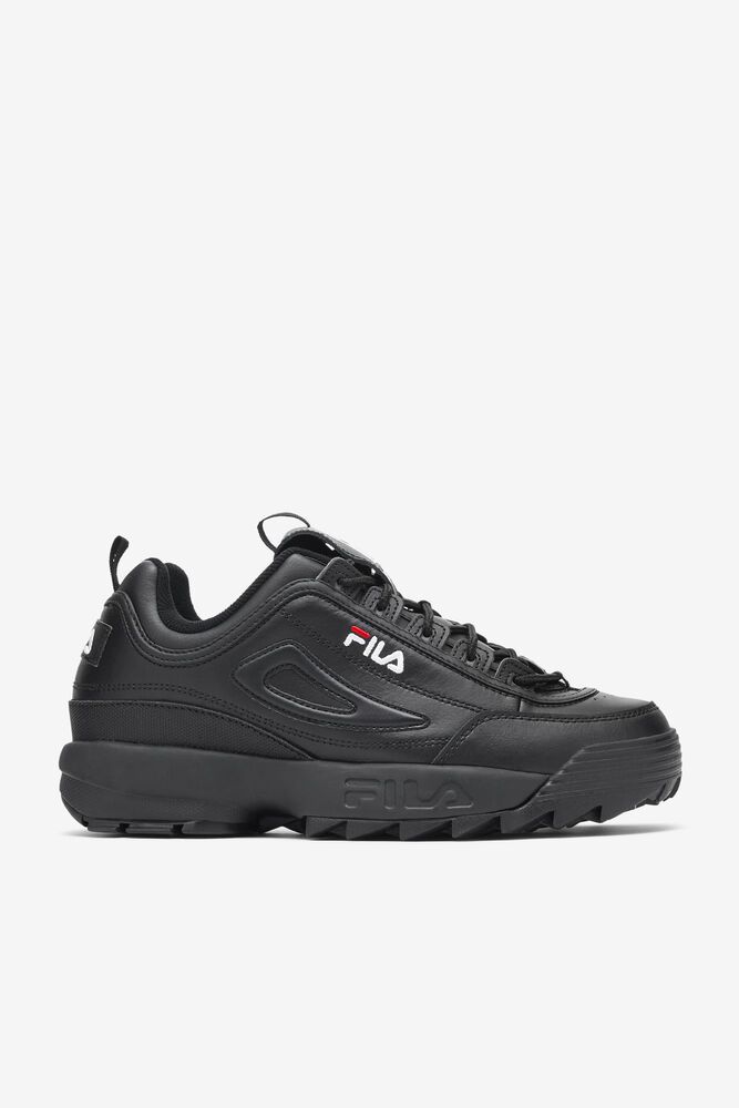 Fila Miesten Tennarit Disruptor 2 Premium Mustat - GFXB-87410